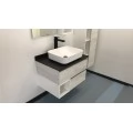 Тумба с раковиной Comforty Прага 75 дуб белый. Фото 2
