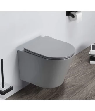 Унитаз CeramaLux B2330-3MH  подвесной с сиденьем микролифт
