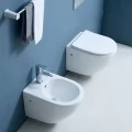 Унитаз CeramaLux CL2196 -1 подвесной с сиденьем микролифт. Фото 2