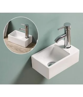 Раковина-чаша CeramaLux 9048GTL Белая