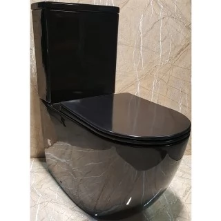 Унитаз-компакт CeramaLux NS-2176-18 с бачком и сиденьем микролифт