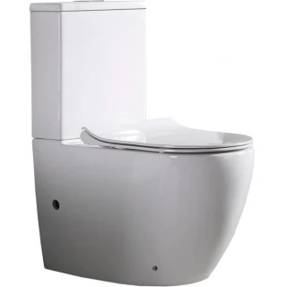 Унитаз-компакт CeramaLux NS-2176 с бачком и сиденьем микролифт