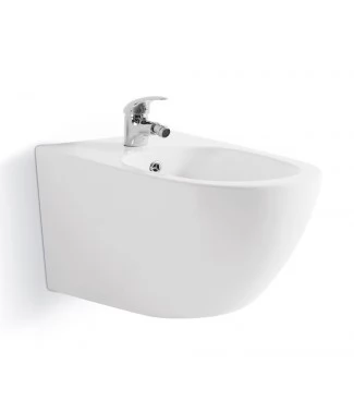 Биде CeramaLux NS-5376 подвесное белое