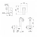 Гигиенический душ Lemark Unit LM4519C со смесителем. Фото 1