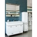 Зеркало Sanflor Бруно 105 белое, орегон с подсветкой. Фото 1