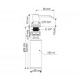 Дозатор для моющего средства Ulgran Quartz UQ 01-03 десерт. Фото 1