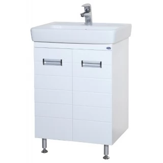 Тумба с раковиной Bellezza Сиена 50 белая