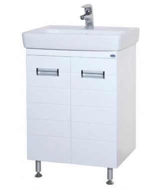 Тумба с раковиной Bellezza Сиена 50 белая