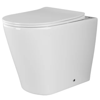 Унитаз приставной Ceramica Nova Highlight CN1812 с микролифтом, безободковый