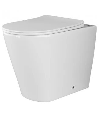 Унитаз приставной Ceramica Nova Highlight CN1812 с микролифтом, безободковый
