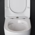 Унитаз приставной Ceramica Nova Highlight CN1812 с микролифтом, безободковый. Фото 2