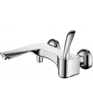Смеситель для ванны с душем D&K Venice.Baciano DA1033241 короткий излив хром