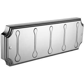 Панель (пластик) Elghansa Hermitage HRM-670-Chrome с 5 плоскими крючками