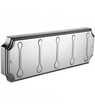 Панель (пластик) Elghansa Hermitage HRM-670-Chrome с 5 плоскими крючками