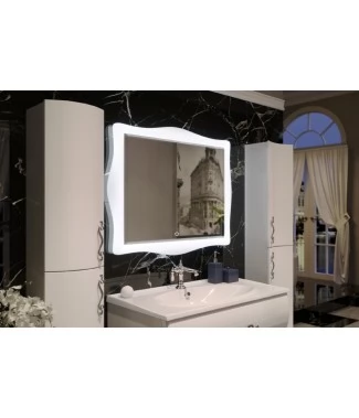 Зеркало 1Marka Amethyst 80х100 Light, с подогревом