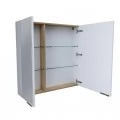 Зеркальный шкаф 1Marka ГАУЛА/Gaula 80 White. Фото 3