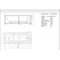 Акриловая ванна Aquatek Оберон OBR180-0000008 180x80. Фото 1