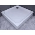Акриловый поддон для душа Aquatek 90x90 квадрат белый с ножками с фронтальным экраном. Фото 2