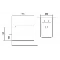 Комплект Aquatek SET AQUATEK ЛИБРА N-14 cm инсталляция INS-0000014 с унитазом AQ1148N-00 с сиденьем микролифт. Фото 2