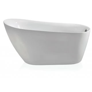 Акриловая ванна Aquatek Лагуна AQ-K133778WT 170x78 см, отдельностоящая