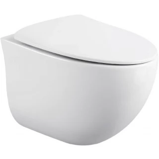 Унитаз подвесной Black&White Universe W-751 751w00 с сиденьем микролифт