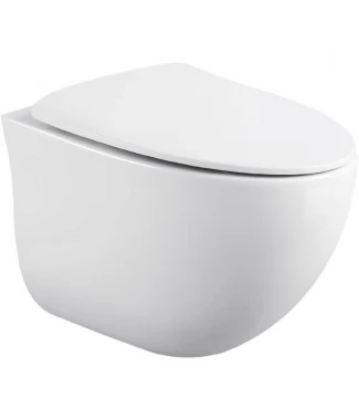 Унитаз подвесной Black&White Universe W-751 751w00 с сиденьем микролифт