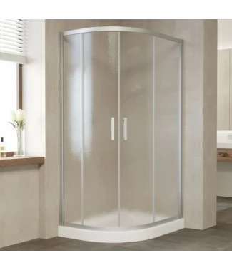 Душевой уголок Vegas Glass ZS-F 120*80 07 02 профиль матовый хром, стекло шиншилла
