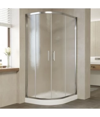 Душевой уголок Vegas Glass ZS-F 120*110 08 02 профиль глянцевый хром, стекло шиншилла