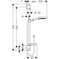 Душевой гарнитур Hansgrohe Raindance Select S 120 3iet 26630400. Фото 2