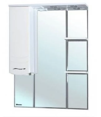 Зеркало-шкаф Bellezza Мари 85 L белое