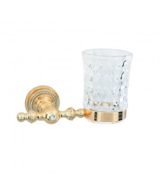 Стакан для зубных щеток Boheme Imperiale 10404 золото