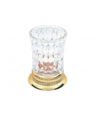 Стакан для зубных щеток Boheme Imperiale 10412 золото