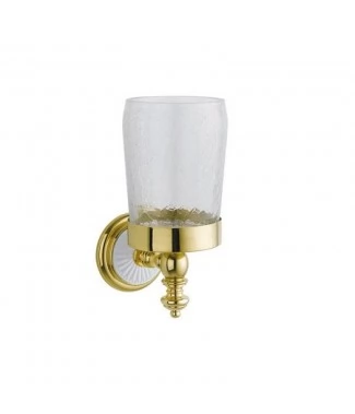 Стакан для зубных щеток Boheme Palazzo 10104 золото