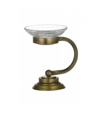 Настольная мыльница Boheme Murano 10910 бронза
