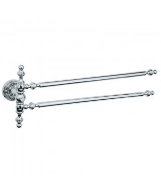 Держатель для полотенца двойной Boheme Brilliante 10442 хром