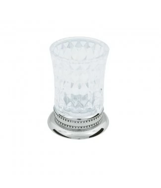 Стакан для зубных щеток Boheme Brilliante 10441 хром