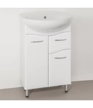 Тумба с раковиной Style Line Эко Волна №11 55
