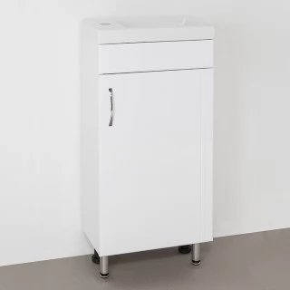 Тумба с раковиной Style Line Эко Стандарт №1 40 белый