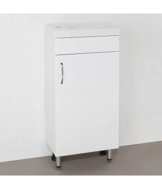 Тумба с раковиной Style Line Эко Стандарт №1 40 белый