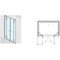 Душевая дверь UnitGlass CELESTA GL-DDGG-150. Фото 1