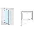 Душевая дверь UnitGlass CELESTA GL-DWG-110. Фото 3