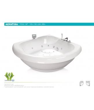 Акриловая ванна Aquatika Тема 150x150 BASIC