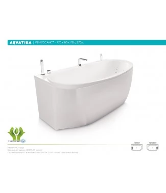 Акриловая ванна Aquatika Ренессанс 170x80 BASIC