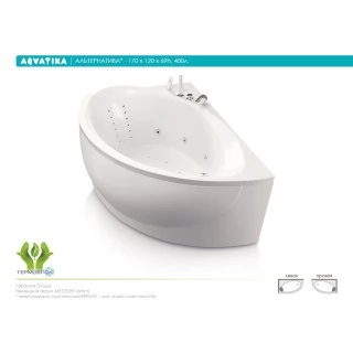 Акриловая ванна Aquatika Альтернатива 170x120 BASIC