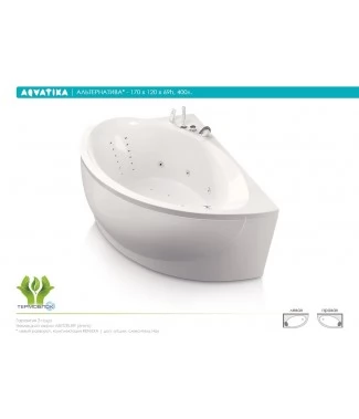 Акриловая ванна Aquatika Альтернатива 170x120 BASIC