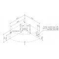 Акриловая ванна Aquatika Эволюция 150x150 STANDART. Фото 3