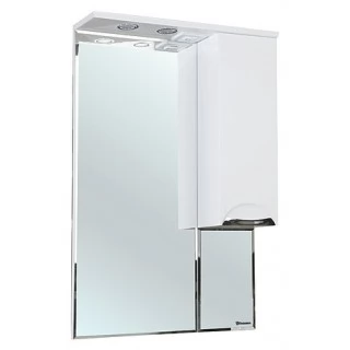 Зеркало-шкаф Bellezza Альфа 55 L, белый