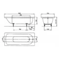Стальная ванна Kaldewei Advantage Saniform Plus 373-1 с покрытием Easy-Clean 170x75. Фото 3