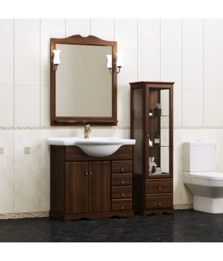 Комплект мебели Opadiris Клио 80, орех антикварный