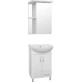 Тумба с раковиной Style Line Эко Стандарт №10 50 белая. Фото 1